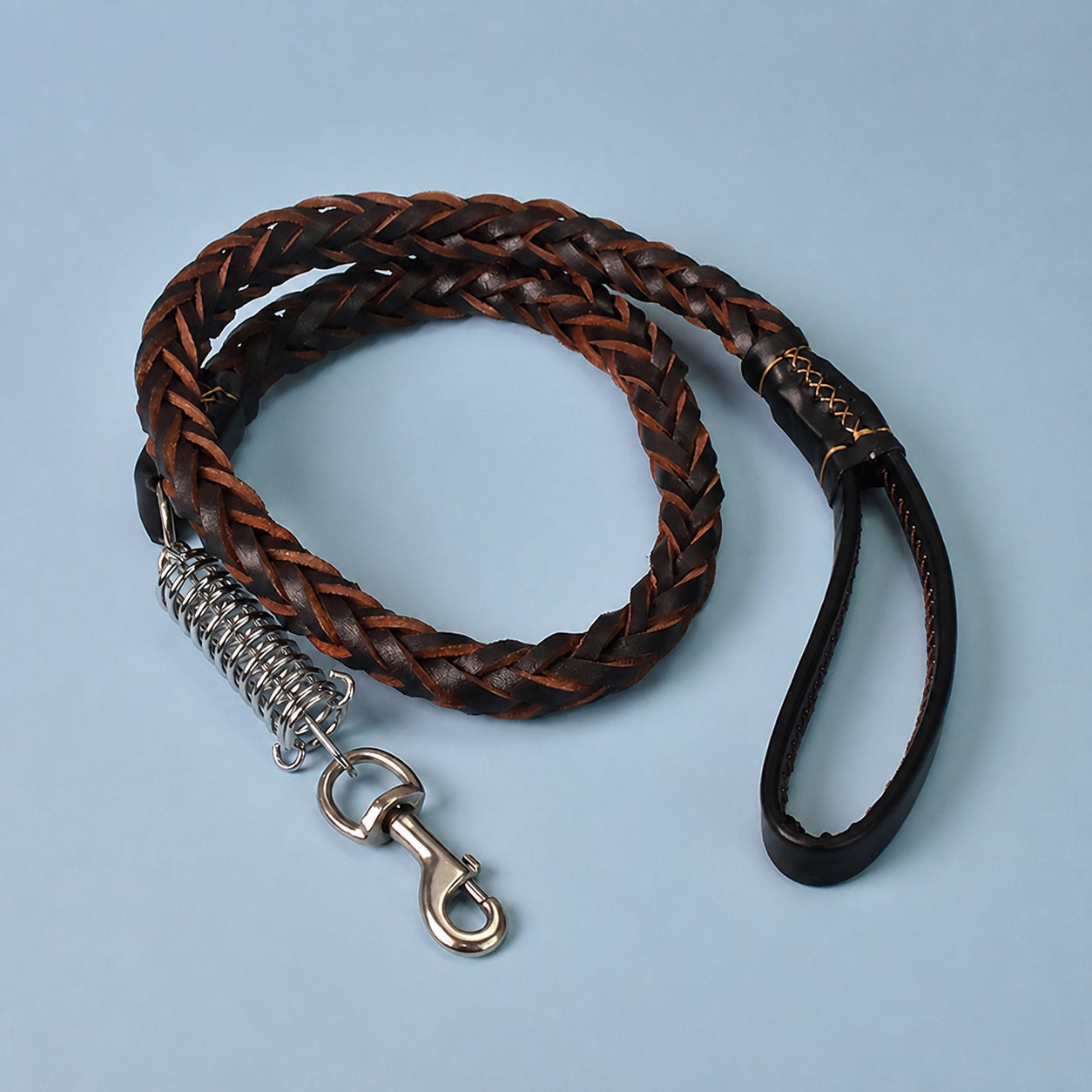 Leather Dog Leash for Large Dogs